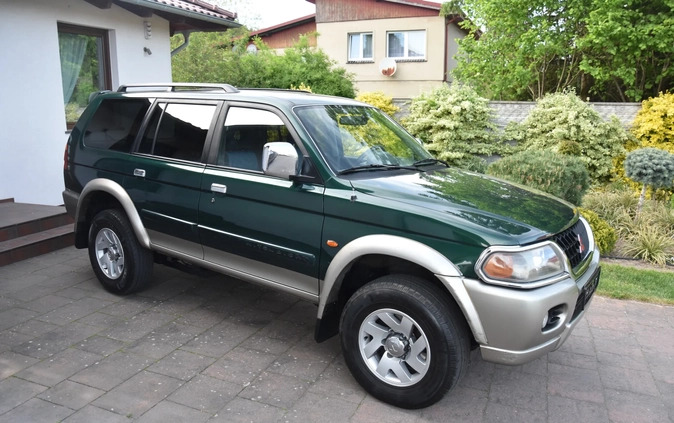 Mitsubishi Pajero cena 29900 przebieg: 163020, rok produkcji 2002 z Goniądz małe 781